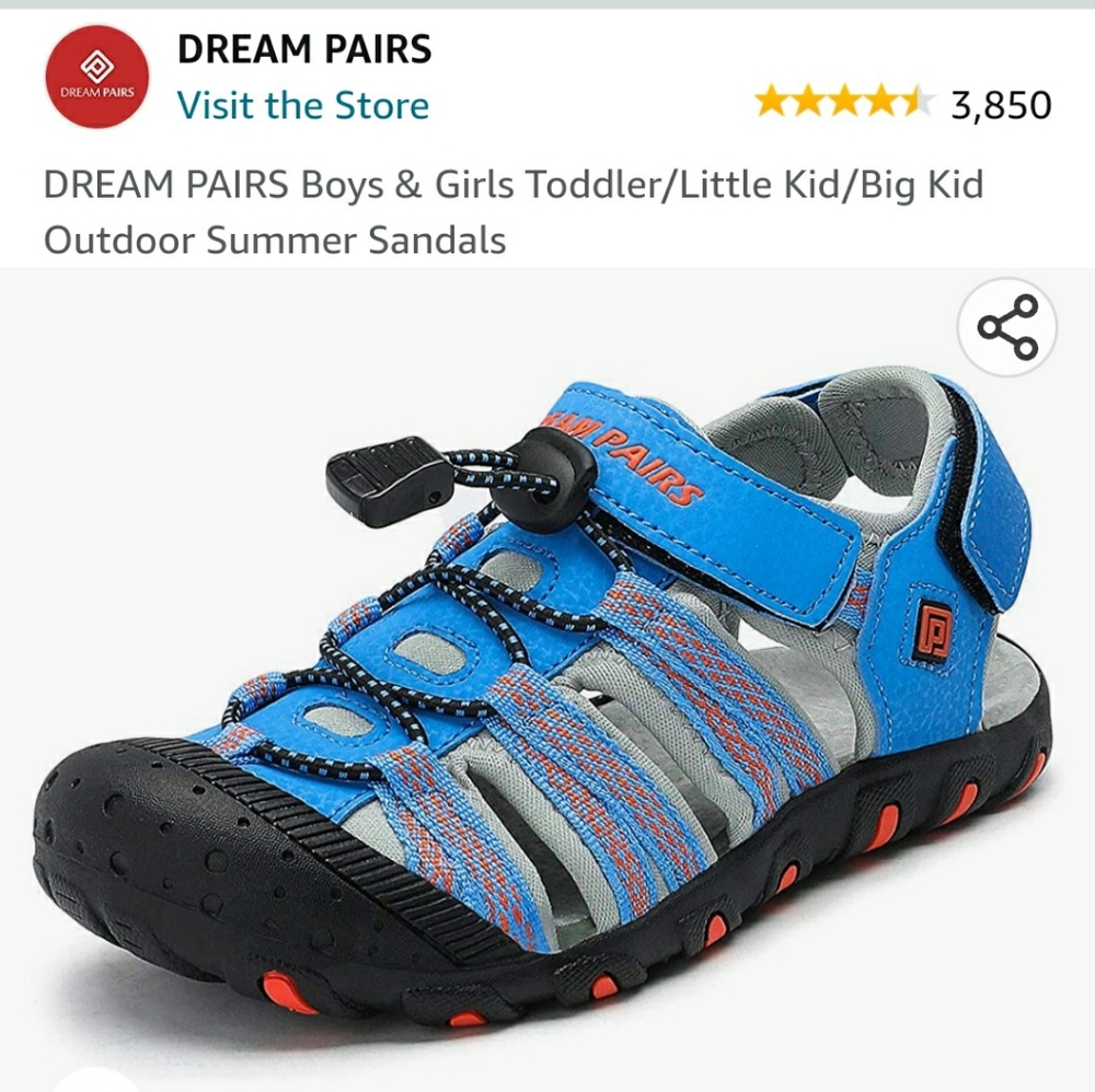 Blue sandals/ shoes